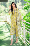 2PC Unstitched Printed Lawn Shirt and Dupatta KSD-2832 Printed KHAS STORES 