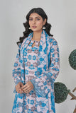 2PC Unstitched Printed Lawn Shirt and Dupatta KSD-3112 Printed KHAS STORES 