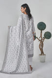 2PC Unstitched Printed Lawn Shirt and Dupatta KSD-3114 Printed KHAS STORES 