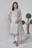 2PC stitched Printed Lawn Shirt and Dupatta KSD-3114