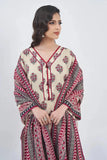 2PC Unstitched Printed Lawn Shirt and Dupatta KSD-3212 Printed KHAS STORES 