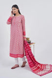 2PC Unstitched Printed Lawn Shirt and Dupatta KSD-3215 Printed KHAS STORES 