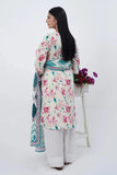 2PC Unstitched Printed Lawn Shirt and Dupatta KSD-3217 Printed KHAS STORES 