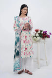 2PC stitched Printed Lawn Shirt and Dupatta KSD-3217