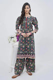 2PC Unstitched Printed Lawn Shirt and Trouser KST-3135 Printed KHAS STORES 