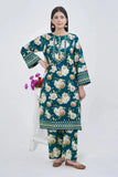 2PC stitched Printed Lawn Shirt and Trouser KST-3138