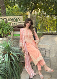 3PC Embroidered stitched Cambric Suit KSDE-2824 Embroidered KHAS STORES 