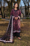 3PC Embroidered stitched Lawn Suit KC-3193