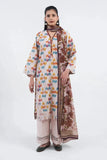 3PC Embroidered stitched Lawn Suit KC-3195