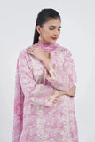 3PC Embroidered Unstitched Lawn Suit KC-3196 Embroidered KHAS STORES 