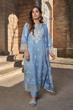 3PC Embroidered stitched Lawn Suit KCE-3169