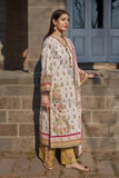 3PC Embroidered Unstitched Lawn Suit KL-3185 Embroidered KHAS STORES 