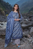 3PC Embroidered stitched Lawn Suit KL-3191