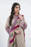 3PC Embroidered Unstitched Lawn Suit KL-3198 Embroidered KHAS STORES 