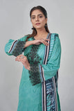 3PC Embroidered Unstitched Lawn Suit KL-3200 Embroidered KHAS STORES 