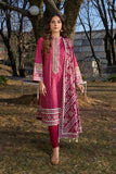 3PC Embroidered stitched Lawn Suit KL-3201