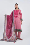 3PC Embroidered stitched Lawn Suit KL-3203