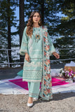 3PC Embroidered stitched Lawn Suit KSC-3148