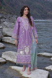 3PC Embroidered stitched Lawn Suit KSC-3150