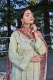 3PC Embroidered Unstitched Lawn Suit KSC-3151 Embroidered KHAS STORES 