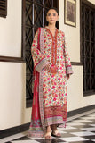 3PC Embroidered stitched Linen Suit KLE-2964