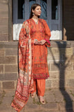 3PC Embroidered stitched  Schiffli Lawn Suit KSC-3145