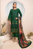 3PC Embroidered stitched Schiffli Lawn Suit KSC-3149