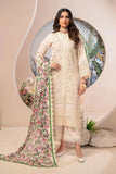 3PC Embroidered stitched Schiffli Lawn Suit KSE-2776