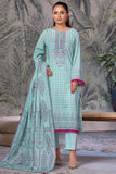 3PC Printed Unstitched Cambric Suit KCC-2849 Printed KHAS STORES 