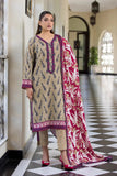 3PC Printed stitched Khaddar Suit KKH-2903