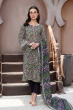 3PC Printed stitched Khaddar Suit KKH-3010