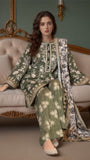 3PC Printed stitched Khaddar Suit KKH-3025 Printed KHAS STORES 