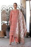 3PC Printed Unstitched Lawn Suit KLA-2583 Printed KHAS STORES 