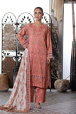 3PC Printed Unstitched Lawn Suit KLA-2583 Printed KHAS STORES 