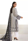 3PC Printed Unstitched Lawn Suit KLA-2640 Printed KHAS STORES 