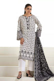 3PC Printed Unstitched Lawn Suit KLA-2640 Printed KHAS STORES 