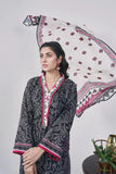 3PC Printed Unstitched Lawn Suit KLA-3084 Printed KHAS STORES 