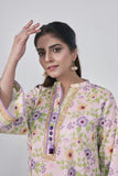 3PC Printed Unstitched Lawn Suit KLA-3107 Printed KHAS STORES 