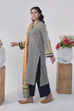 3PC Printed Unstitched Lawn Suit KLA-3110 Printed KHAS STORES 