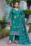 3PC Printed Unstitched Khaddar Suit KKH-2881 Printed KHAS STORES 