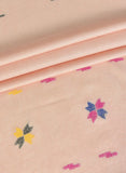 Khaddi Embroidered Shawl-4 Pink Apparel & Accessories KHAS STORES 